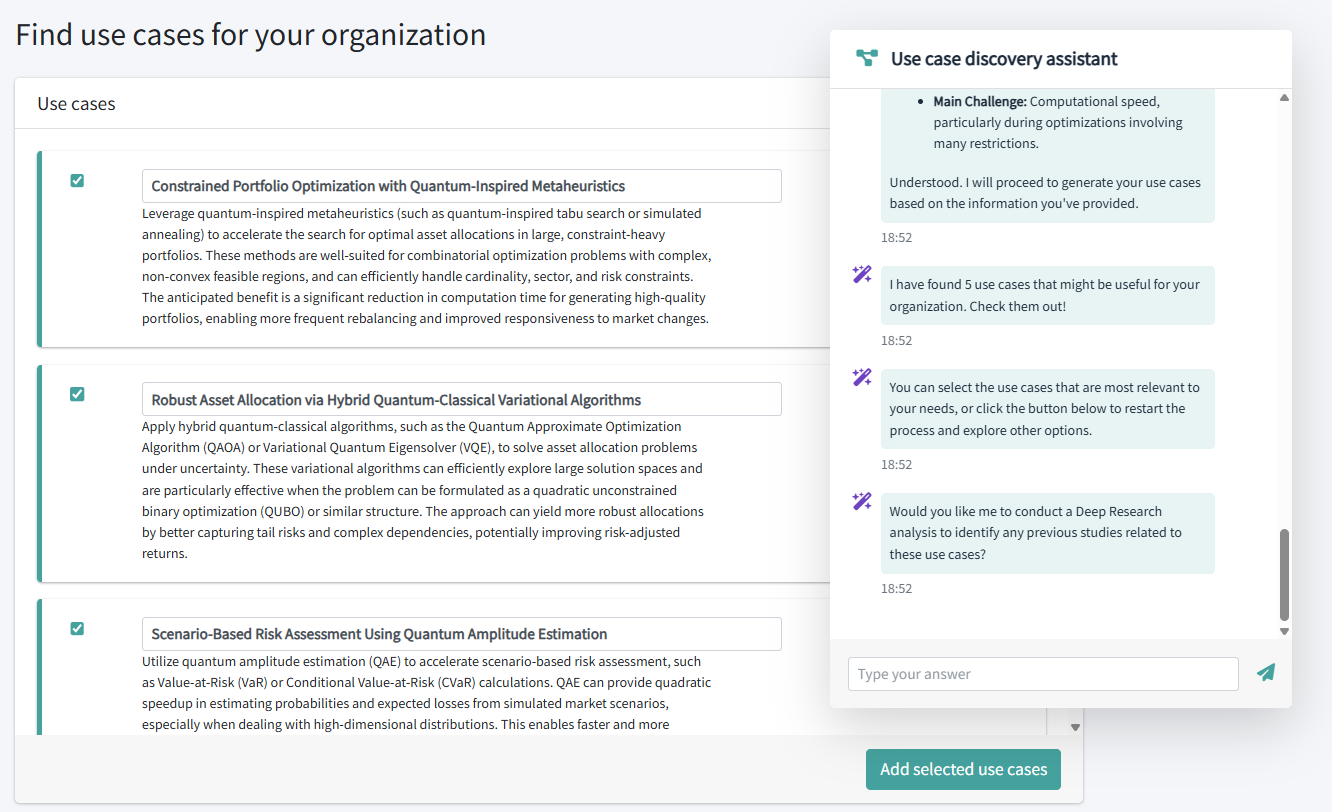 Generated use cases